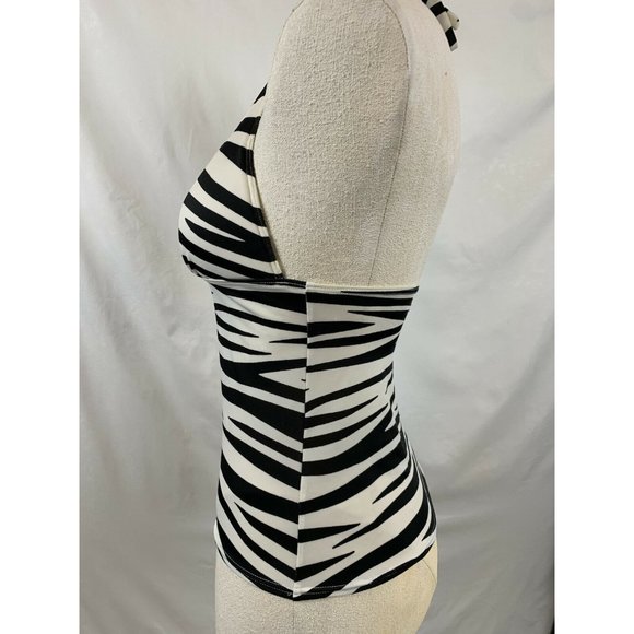 Victoria’s Secret Tankini Top Size Small Lot Bundle Stripes Yellow Ruffles Triba - Picture 7 of 12